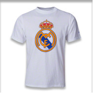 Round Neck Real Madrid Logo T-Shirt